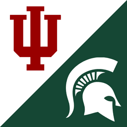 Will Indiana and Michigan State combine for 53 or more points?