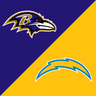 Will the Ravens and Chargers combine for 51 or more points?