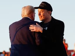 Trump x Elon space tonight?