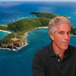 Who visited Epstein's Island?