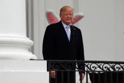 Will Trump dance during Easter lunch on April 1?