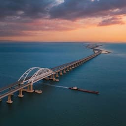 Crimean bridge hit before July?
