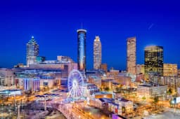 Will the highest temperature in Atlanta be 71°F or below on April 25?