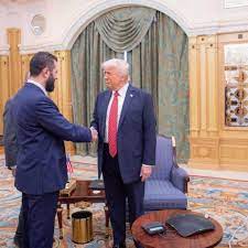 Will Trump and Ahmed al-Sharaa shake hands for between 2 and 6 seconds on November 10 2025?