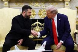 Will Trump and Zelenskyy not shake hands on October 17?