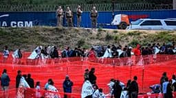 More migrant encounters at border in February compared to January?