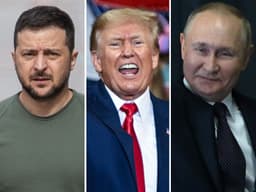Trump, Putin, and Zelensky seen together before July?