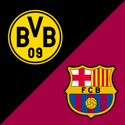 Will the match between Borussia Dortmund and Barcelona end in a draw?