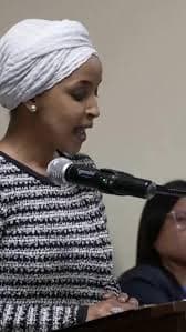 Was Ilhan Omar sprayed with a poison or toxin?