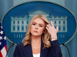 Will Leavitt say "Regime" during the next press briefing?
