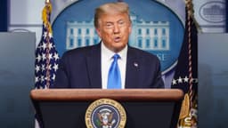 Will Trump say "Joe" or "Biden" 5+ times during the Armenian PM bilateral on August 8?