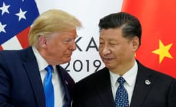 Will Trump say "Iran" during events with Xi Jinping?