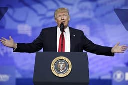 Will Trump say "trans" during California rally on October 12?