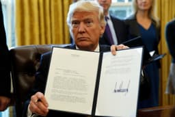 Will Trump say "Denmark" during today's Education Event?