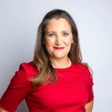 Will Chrystia Freeland be the next Canadian Prime Minister?