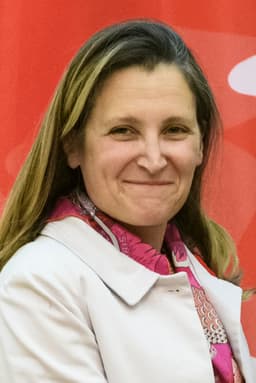 Will Chrystia Freeland be the next leader of the Canadian Liberal Party?