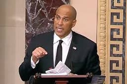 Will Cory Booker break the record for the longest filibuster?