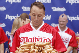Joey Chestnut competes in Nathan's Hot Dog Contest?