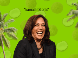 Will Kamala say "Brat" before August?