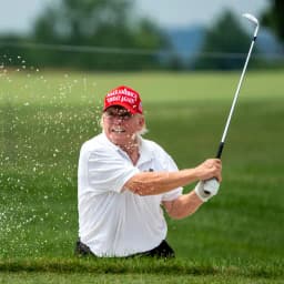 Trump x Biden golf announced before August?