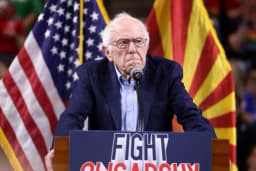Will Bernie Sanders say "Musk" or "Zuckerberg" or "Bezos" 8+ times during Fighting Oligarchy town hall on September 6?