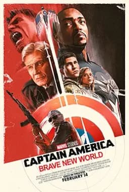 Will "Captain America: Brave New World" Rotten Tomatoes score be less than 50?
