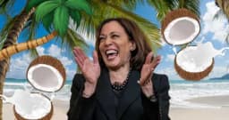 Will Kamala say "coconut" before August?