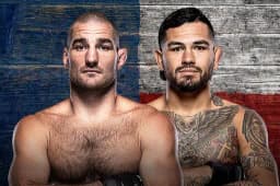 Will the announcers say "Takedown" or "Take down" 3+ times during Strickland vs. Hernandez?