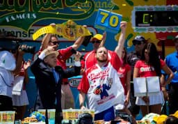 Will Joey Chestnut eat 70+ Hot Dogs?