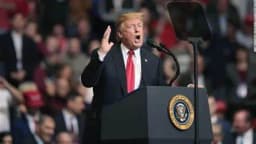 Will Trump say "missile shield" during his Wisconsin speech?