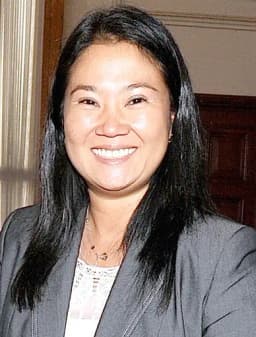 Will Keiko Fujimori finish in second place in the first round of the 2026 Peruvian presidential election?
