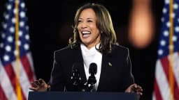 Will Kamala say "won" or "win" in her speech after the election is called?