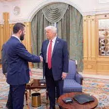Will Trump and Ahmed al-Sharaa shake hands for less than 2 seconds on November 10 2025?