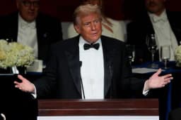 Will Trump say "Tariff" during ballroom dinner on October 15?