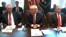 Will Trump say "Million" or "Billion" or "Trillion" 15+ times during his Cabinet Meeting on April 30?