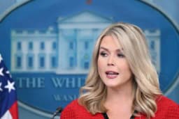 Will Karoline Leavitt say AI/Artificial Intelligence during next White House press briefing?