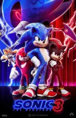 Will "Sonic 3" Rotten Tomatoes score be between 80-89?