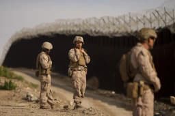 Trump announces buffer zone on Mexico border before May?