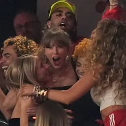 Taylor Swift shown on the Super Bowl LIX broadcast 2 times?