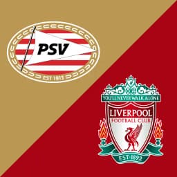 Will the match between PSV Eindhoven and Liverpool end in a draw?