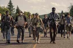 "The Long Walk" Rotten Tomatoes score is between 90 and 91?