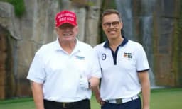 Will Trump say "Border" during events with President of Finland on Oct 9?