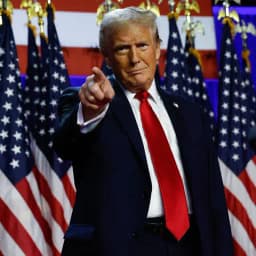 Will Donald Trump's tie be blue?