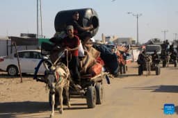 Gaza mass population relocation in 2025?