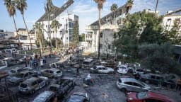 Will the New York Times definitively state Israel was not behind the Gaza hospital blast?