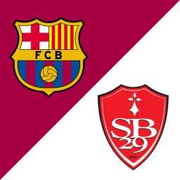 Will the match between Barcelona and Stade Brestois end in a draw?