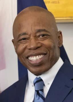 Will Eric Adams attend presidential inauguration?