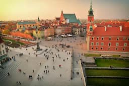 Will the highest temperature in Warsaw be 15°C or higher on April 15?