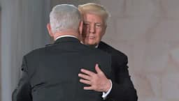 Will Trump and Netanyahu hug on Monday?