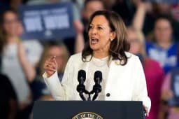 Will Kamala Harris say "crypto" or "Bitcoin" during her Wisconsin rally?